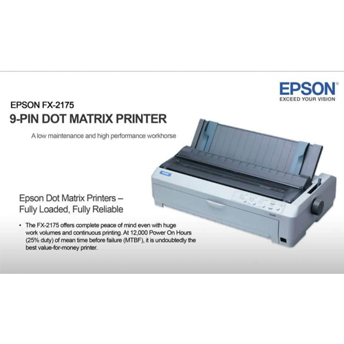 Epson FX2175 Dot Matrix Printer Price in bd